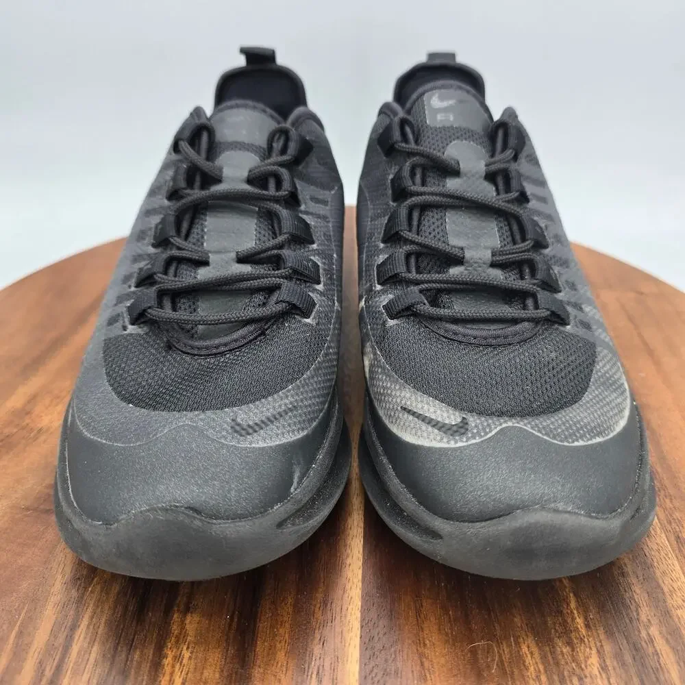Nike Air Max Axis Shoes Youth Boys 6Y Black Lace Up Low Top Athletic Sneakers